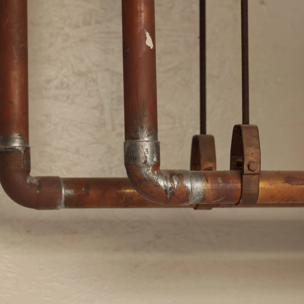 Copper piping for a house