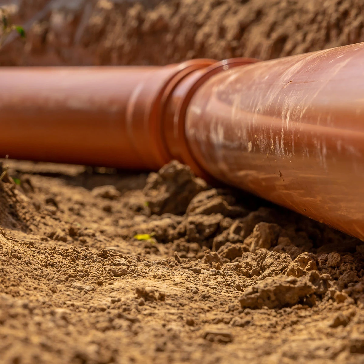 New drain repair